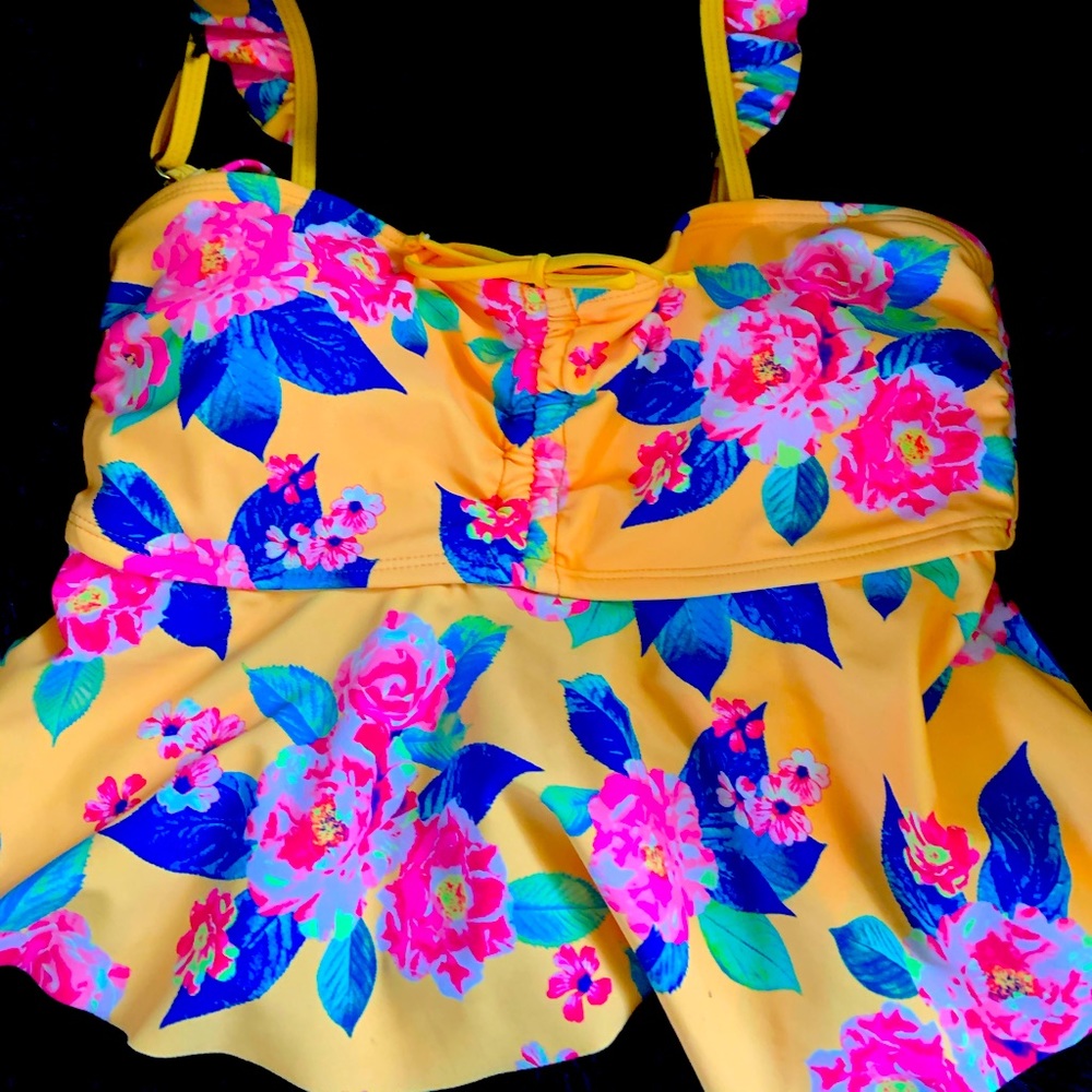 Swimsuit Set Floral pattern